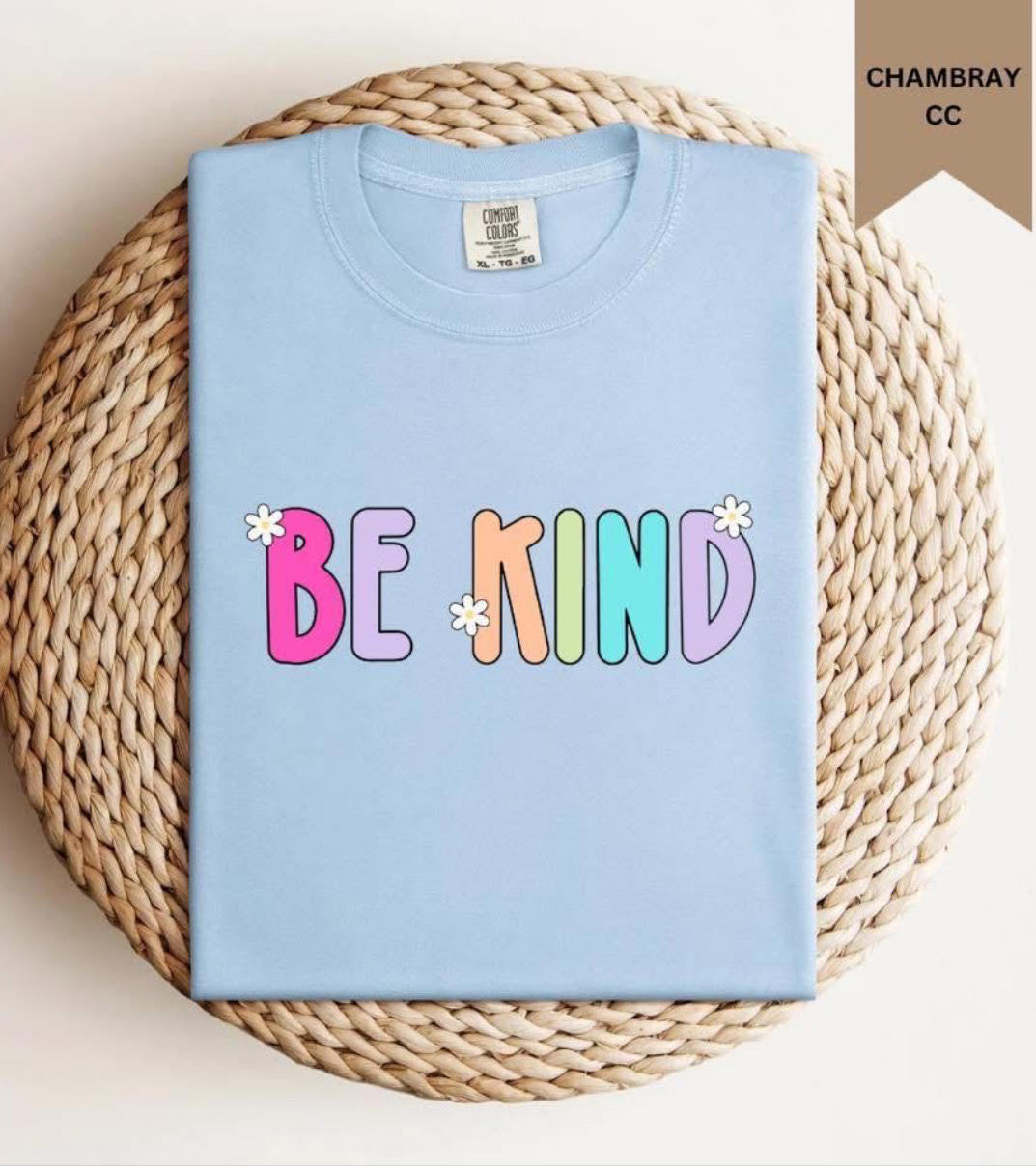 Be Kind Floral Tee.