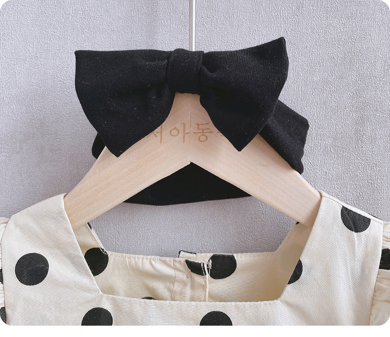 Summer Cute Bag Fart Clothes Pure Cotton Super Western-style Baby Girl Princess Romper