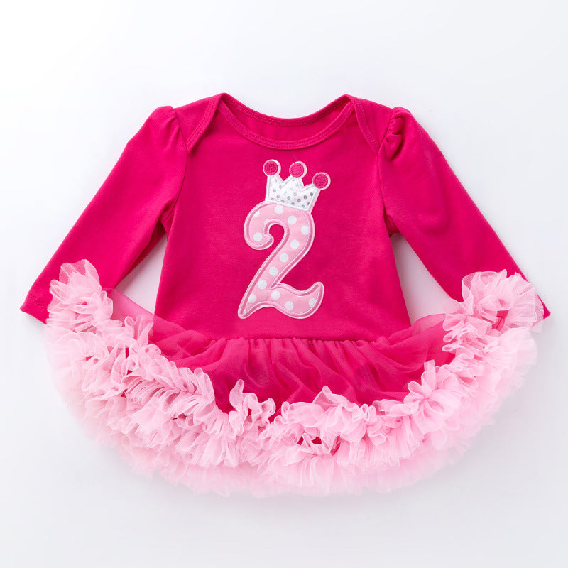 Birthday Dress For 0-2 Years Old