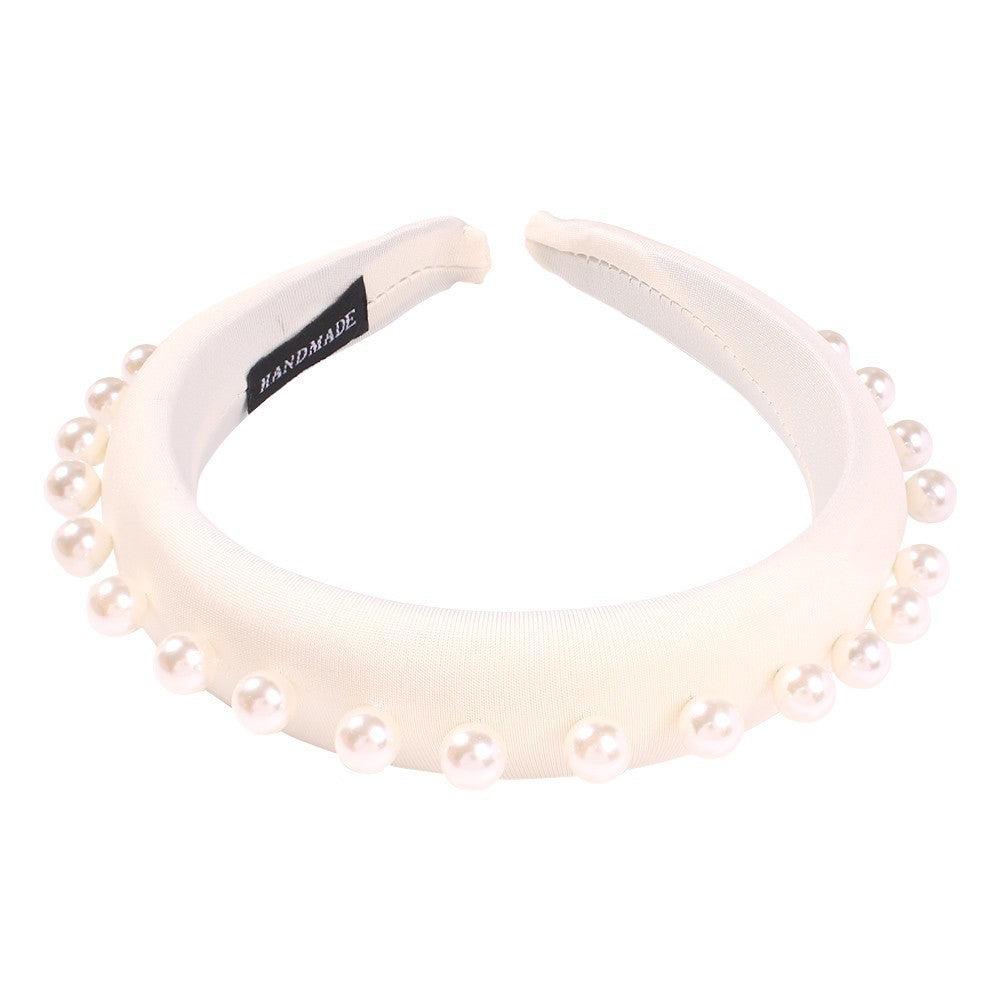 Vintage pearl headband