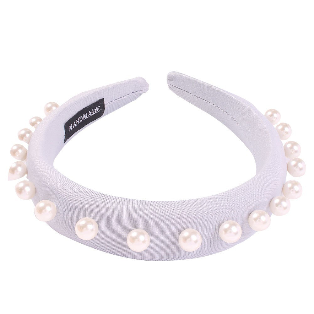 Vintage pearl headband