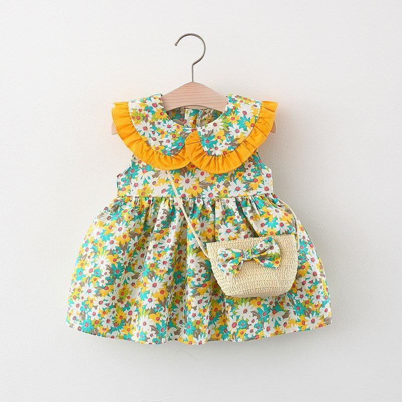 Children's Clothing Baby Girl Western Style Baby Dress